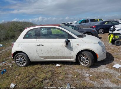 Lot #2995298155 2013 FIAT 500C POP