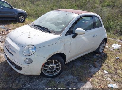 Lot #2995298155 2013 FIAT 500C POP