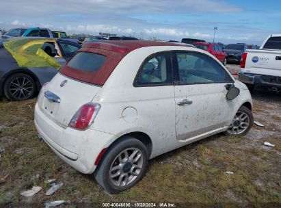 Lot #2995298155 2013 FIAT 500C POP