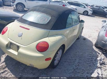 Lot #2995281945 2004 VOLKSWAGEN NEW BEETLE GLS