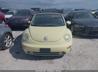 Lot #2995281945 2004 VOLKSWAGEN NEW BEETLE GLS