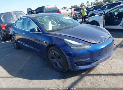 Lot #2992814273 2020 TESLA MODEL 3 STANDARD RANGE PLUS REAR-WHEEL DRIVE/STANDARD RANGE REAR-WHEEL DRIVE