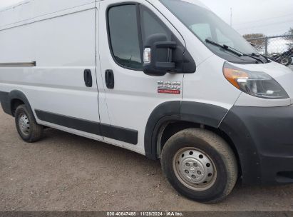 Lot #3020796633 2019 RAM PROMASTER 2500 HIGH ROOF 136 WB