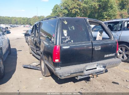 Lot #3056070751 1999 CHEVROLET SUBURBAN 1500 LT