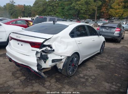 Lot #3035075548 2023 KIA FORTE GT