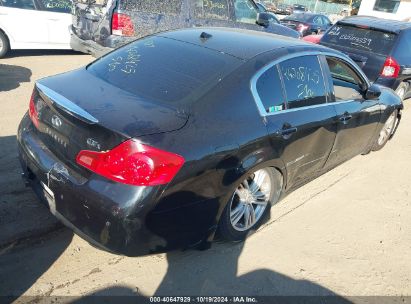 Lot #2995298126 2010 INFINITI G37X