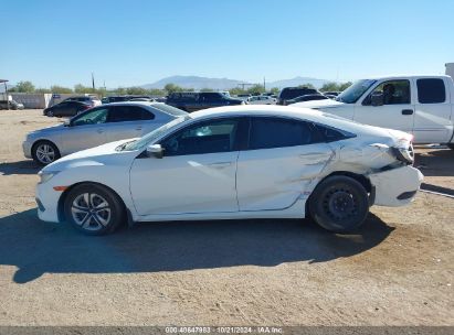 Lot #3035089475 2016 HONDA CIVIC LX