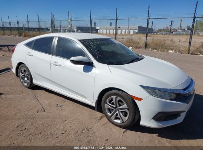 Lot #3035089475 2016 HONDA CIVIC LX