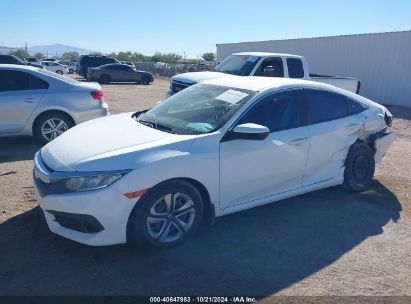 Lot #3035089475 2016 HONDA CIVIC LX