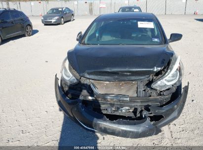 Lot #2995298119 2015 HYUNDAI ELANTRA SE