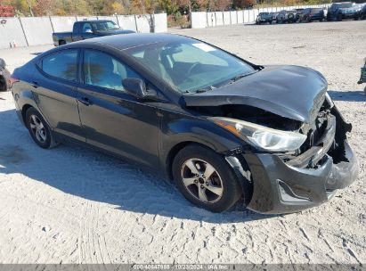 Lot #2995298119 2015 HYUNDAI ELANTRA SE