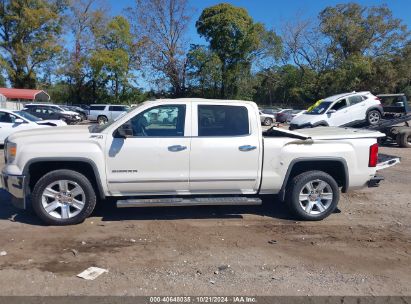 Lot #2992816717 2014 GMC SIERRA 1500 SLT