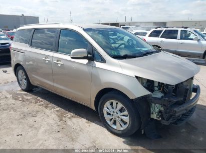 Lot #3049253718 2017 KIA SEDONA LX