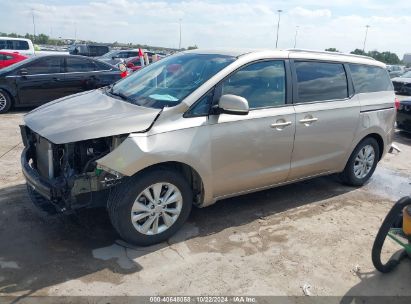 Lot #3049253718 2017 KIA SEDONA LX