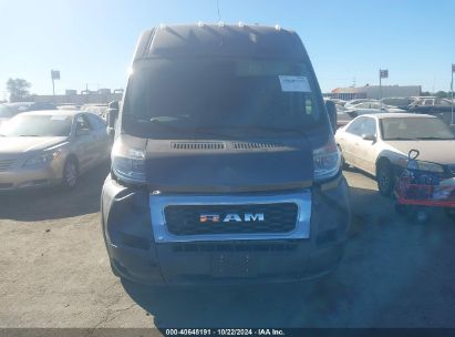 Lot #2997781784 2020 RAM PROMASTER 2500 HIGH ROOF 159 WB