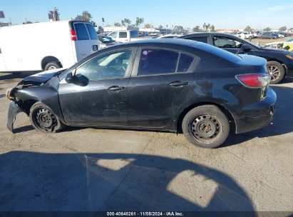 Lot #3050075007 2013 MAZDA MAZDA3 I SPORT