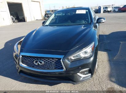 Lot #2992832855 2021 INFINITI Q50 LUXE AWD