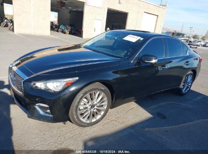 Lot #2992832855 2021 INFINITI Q50 LUXE AWD