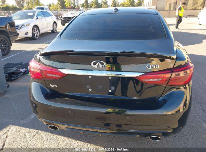 Lot #2992832855 2021 INFINITI Q50 LUXE AWD