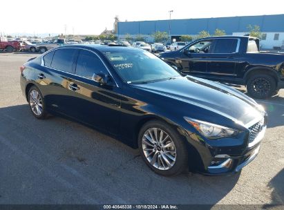 Lot #2992832855 2021 INFINITI Q50 LUXE AWD