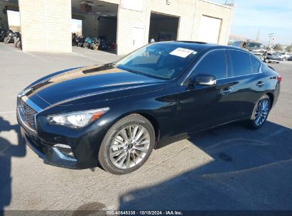 Lot #2992832855 2021 INFINITI Q50 LUXE AWD