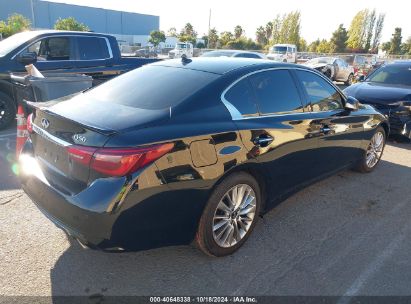 Lot #2992832855 2021 INFINITI Q50 LUXE AWD