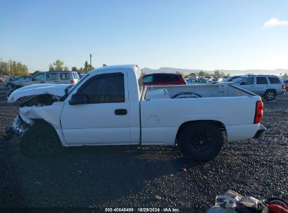 Lot #3051089111 2007 CHEVROLET SILVERADO 1500 CLASSIC WORK TRUCK