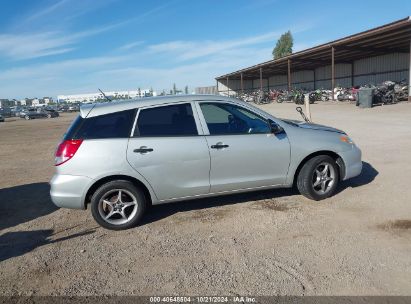 Lot #3037533160 2004 TOYOTA MATRIX STANDARD