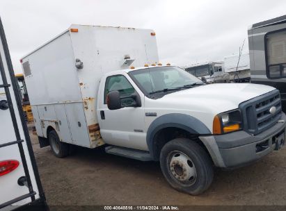 Lot #2992830034 2006 FORD F-550 CHASSIS XL/XLT