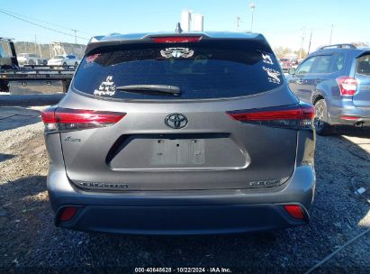 Lot #2992816712 2022 TOYOTA HIGHLANDER XLE