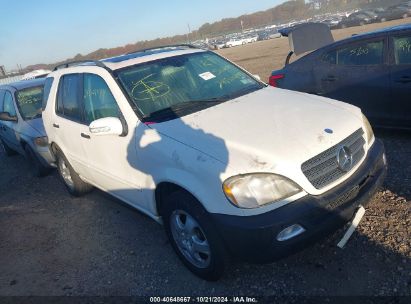 Lot #2995298112 2002 MERCEDES-BENZ ML 320