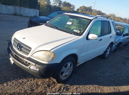 Lot #2995298112 2002 MERCEDES-BENZ ML 320