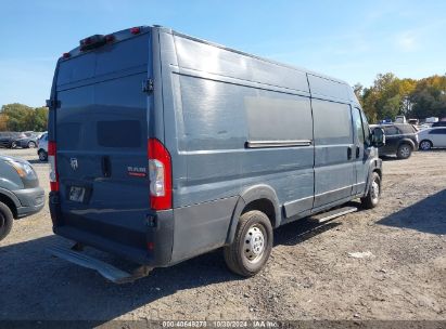 Lot #2989127275 2019 RAM PROMASTER 3500 CARGO VAN HIGH ROOF 159 WB EXT