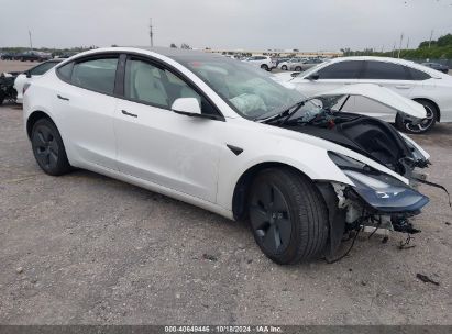 Lot #3035075523 2023 TESLA MODEL 3 REAR-WHEEL DRIVE