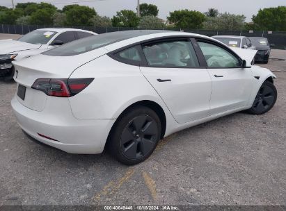 Lot #3035075523 2023 TESLA MODEL 3 REAR-WHEEL DRIVE