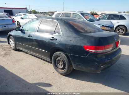 Lot #2992830016 2003 HONDA ACCORD 2.4 LX