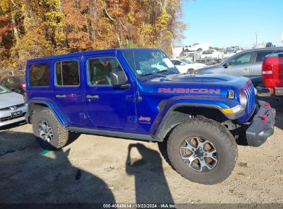 Lot #2995297984 2019 JEEP WRANGLER UNLIMITED RUBICON 4X4