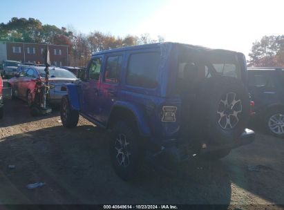 Lot #2995297984 2019 JEEP WRANGLER UNLIMITED RUBICON 4X4