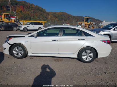 Lot #2995297977 2014 HYUNDAI SONATA HYBRID