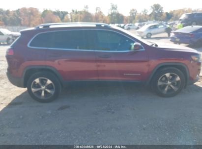 Lot #3006595810 2019 JEEP CHEROKEE LIMITED 4X4