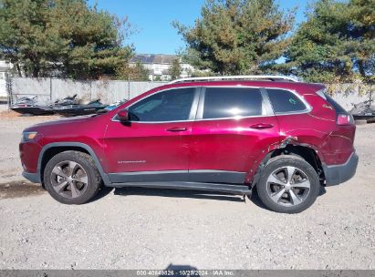 Lot #3006595810 2019 JEEP CHEROKEE LIMITED 4X4