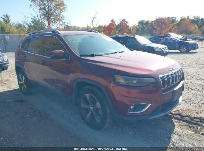 Lot #3006595810 2019 JEEP CHEROKEE LIMITED 4X4