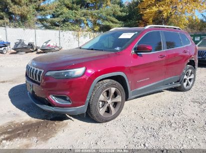 Lot #3006595810 2019 JEEP CHEROKEE LIMITED 4X4