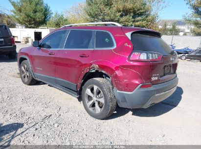 Lot #3006595810 2019 JEEP CHEROKEE LIMITED 4X4