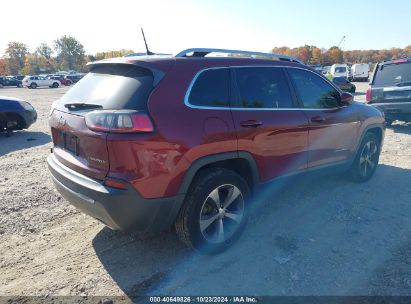 Lot #3006595810 2019 JEEP CHEROKEE LIMITED 4X4