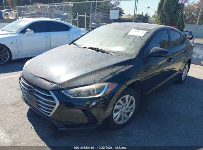 Lot #2996535682 2017 HYUNDAI ELANTRA SE