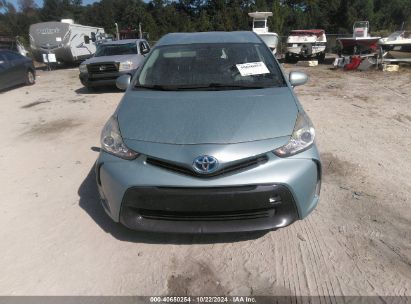 Lot #2995297962 2015 TOYOTA PRIUS V FOUR