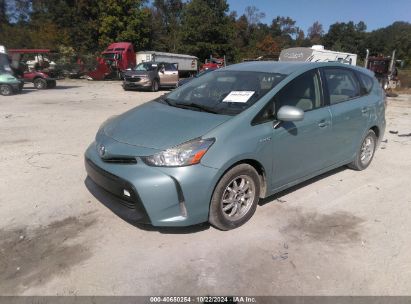 Lot #2995297962 2015 TOYOTA PRIUS V FOUR