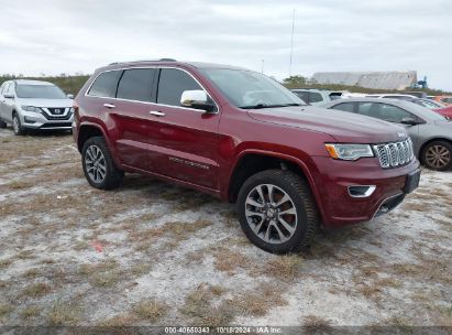 Lot #3050480710 2018 JEEP GRAND CHEROKEE OVERLAND 4X4