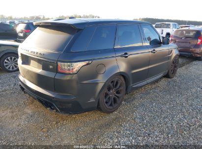 Lot #3037527014 2014 LAND ROVER RANGE ROVER SPORT 5.0L V8 SUPERCHARGED AUTOBIOGRAPHY